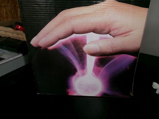 Bordlampe kugleformet