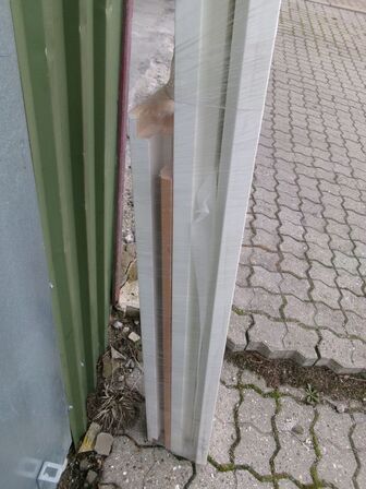 Karmsæt t/brand- og lyddør m/bund