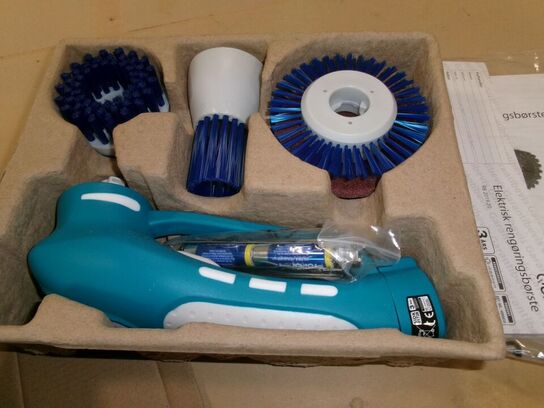 Rengøringsbørste batteridreven QUIGG