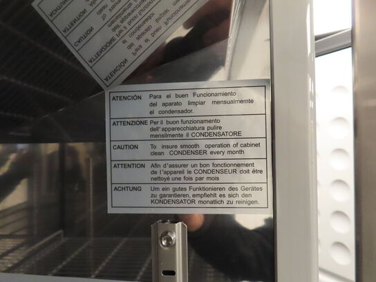 Fryseskab TEFCOLD UF600SS