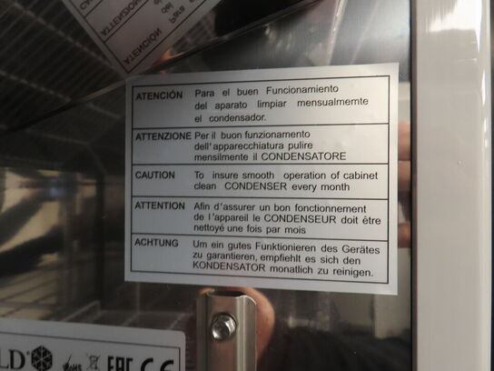 Fryseskab TEFCOLD UF600SS