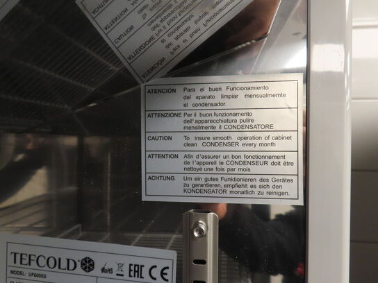 Fryseskab TEFCOLD UF600SS