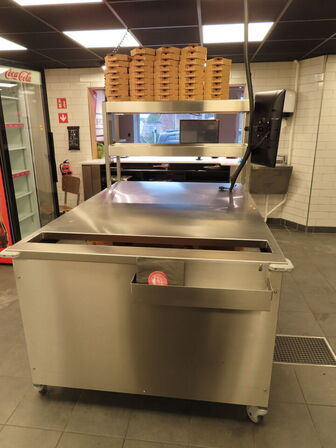 Varmebord på hjul med top GP PRODUCTION