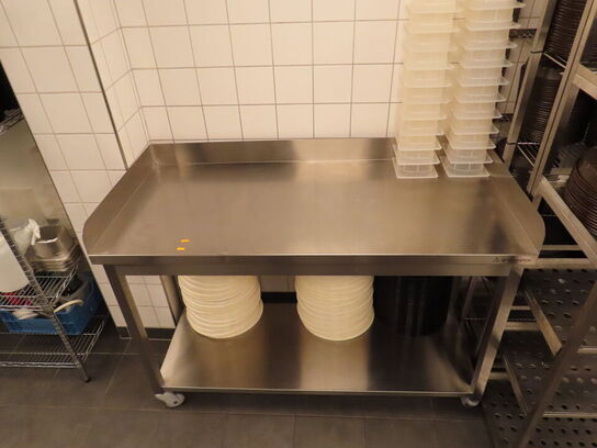 Stålbord på hjul GP PRODUCTION