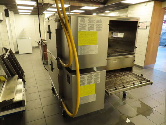 Dobbelt pizzaovn, gas MIDDLEBY MARSHALL PS840G