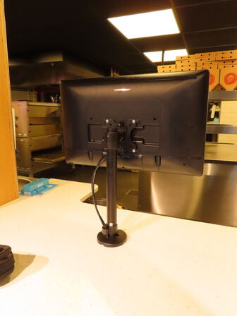 Express Station skærm ORACLE Micros Express Station 5