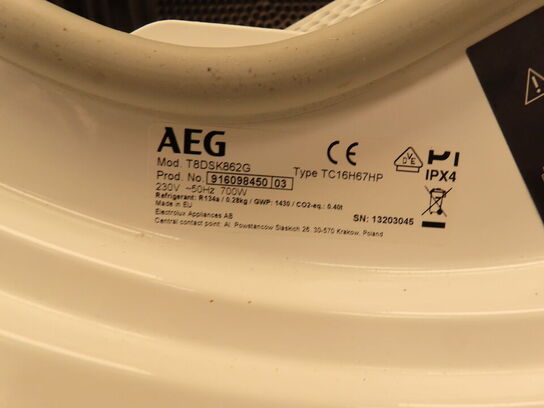 Vaskemaskine AEG 8000 serie, Lavatherm