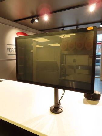 Express Station skærm ORACLE Micros Express Station 5