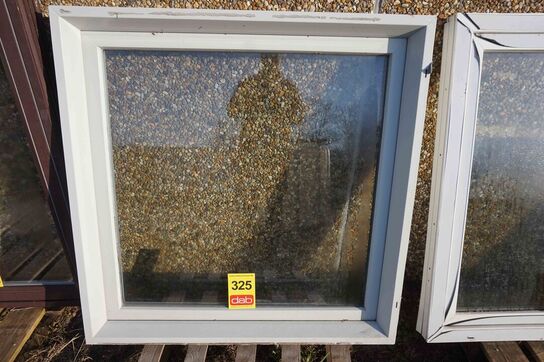 PVC Vindue 2 lag glas 119x119 cm (MOMSFRI) 