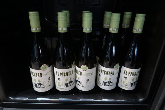 9 flasker Hvidvin El Piuteo Almansa
