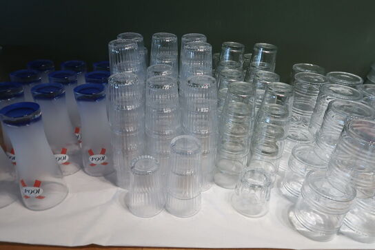 Stort parti glas & service