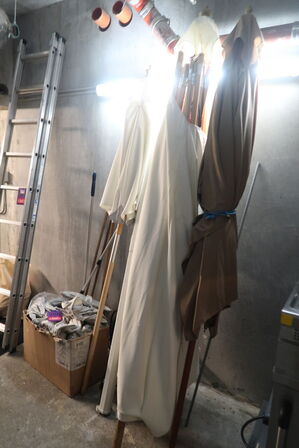 Diverse markedsparasoller mm. 