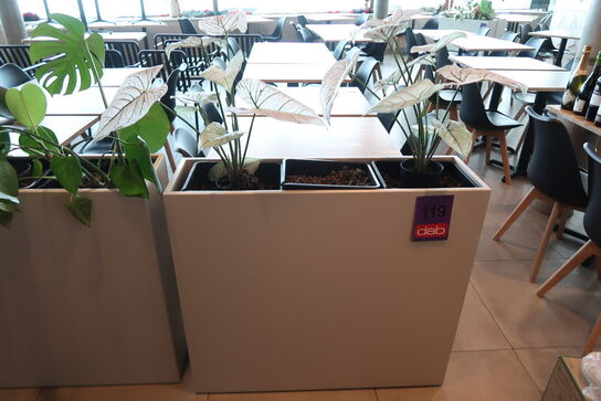 Plantekasse på hjul