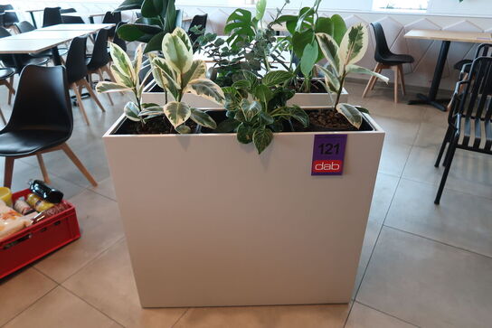 Plantekasse på hjul