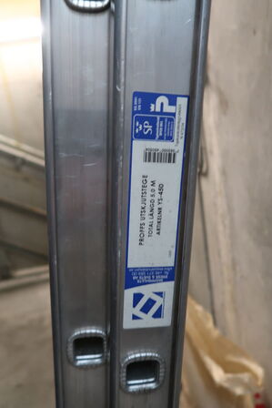 Alu skydestige 540 cm.