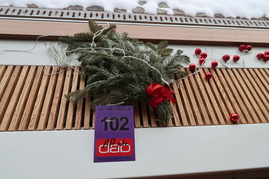 Stort parti julepynt