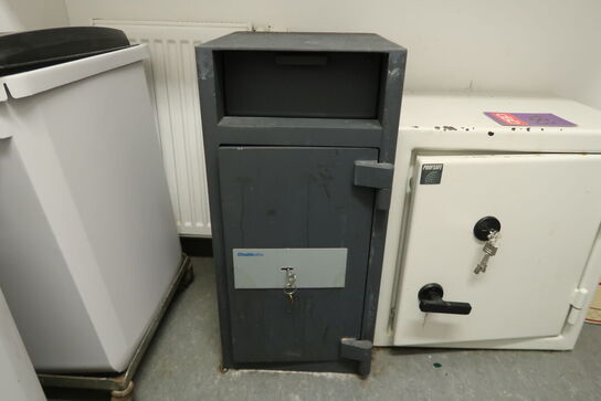 Pengeskab, Chubb safes med nøgle