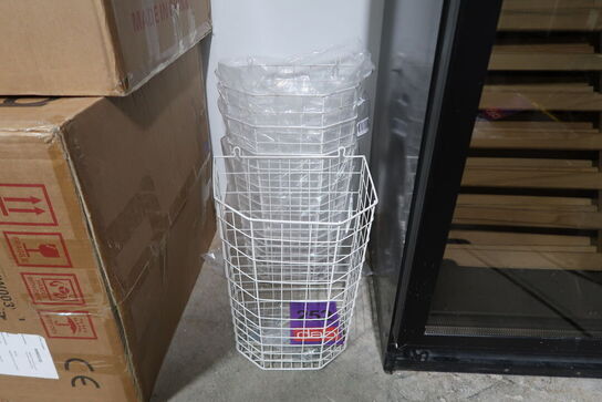 4 stk. skraldespandsstativer