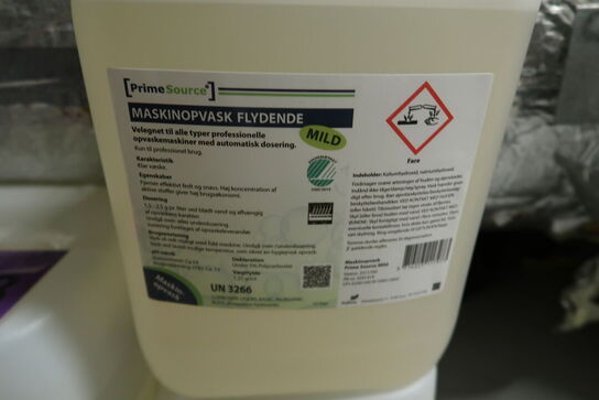 Diverse sæber til opvasker