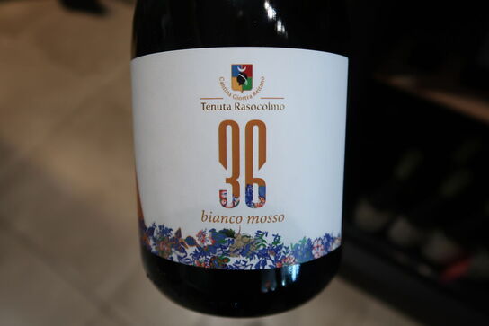 6 flasker Mousserende vin 36 Bianco Mosso 