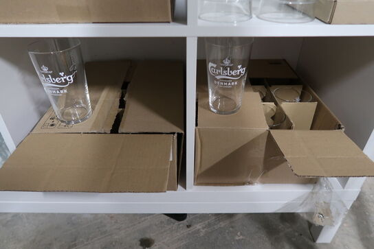 Stort parti glas & kopper mm.