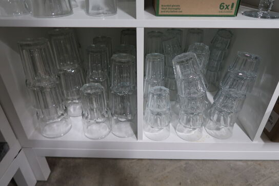 Stort parti glas & kopper mm.