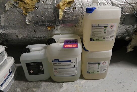 Diverse sæber til opvasker