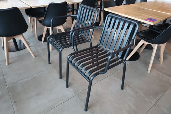 2 stk. armstol, HAY Palisade Black