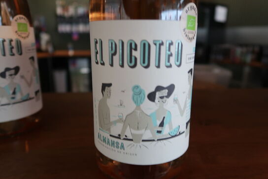 6 flasker Rose El Pipoteo Almansa 