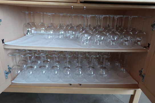 Stort parti bestik & glas