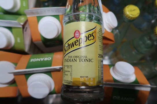 Stort parti vin mm. I anbrud