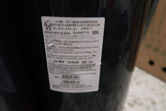 3 stk. ølfustager 20L