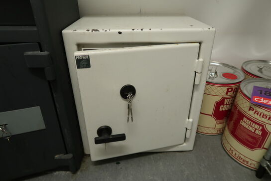 Pengeskab, Prosafe med nøgle