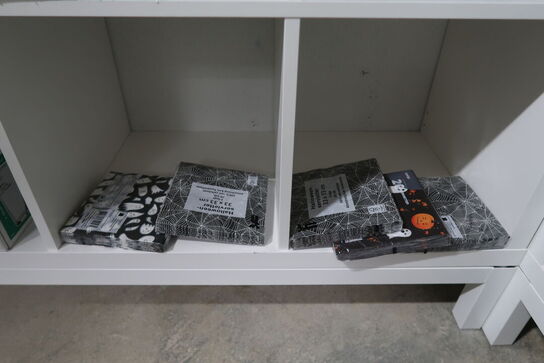 Parti servietter, glas mm. 