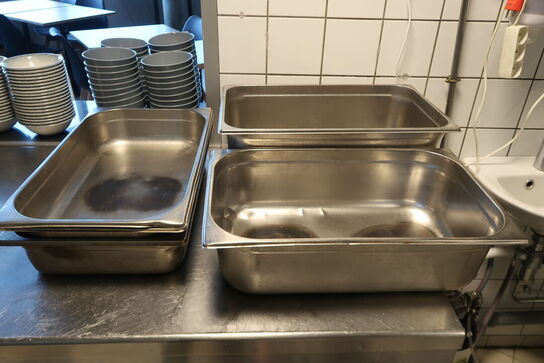 5 stk. gastrobakker 13/20/26L