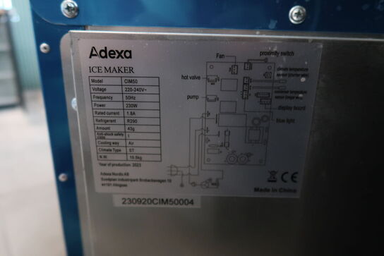 Isterningemaskine, Adexa CIM 50