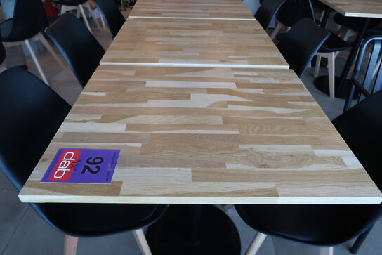 3 stk. Cafeborde med 6 stk. stole