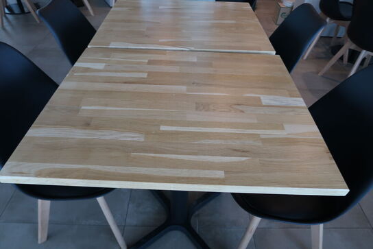 2 stk. Cafeborde med 4 stk. stole