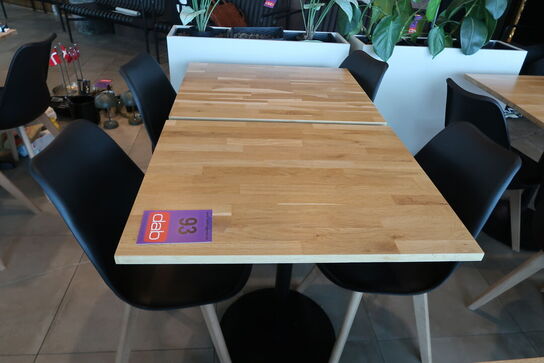 2 stk. Cafeborde med 4 stk. stole