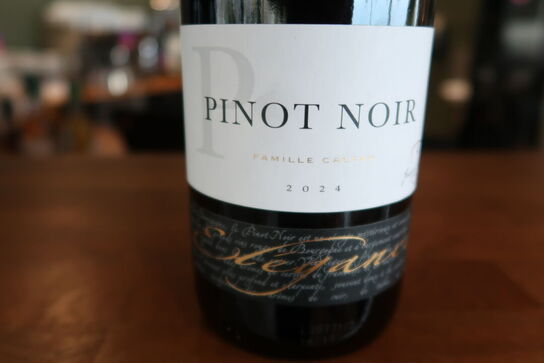 8 flasker Rødvin Famille Castan Pinot Noir 2024 