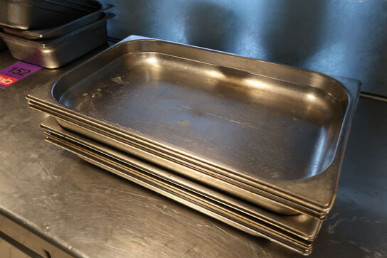 6 stk. gastrobakker 7L