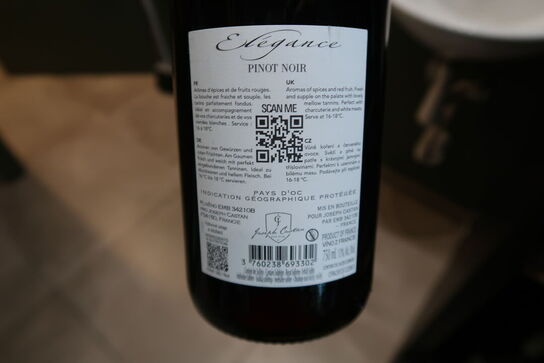 6 flasker Rødvin Famille Castan Pinot Noir 2024 