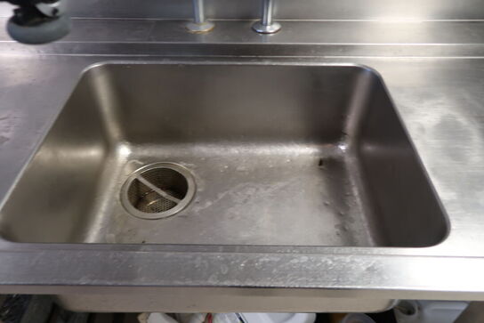 Industri vaskebord med sprøjtepistol