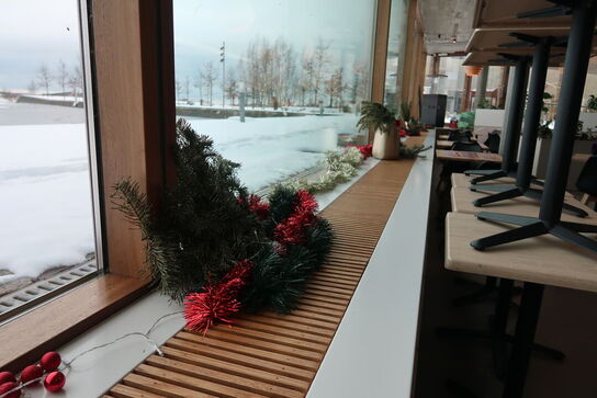 Stort parti julepynt