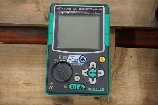 3-faset netanalysator Kyoritsu 6305