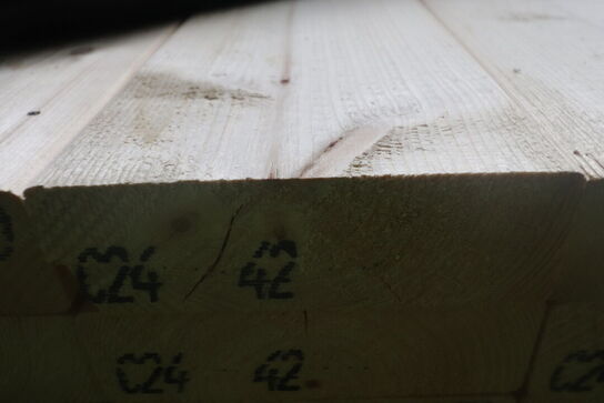 77 stk Fyr/Gran spærtræ C24