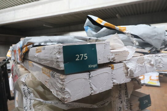 128 stk Hvidpig. profilbrædder TGV