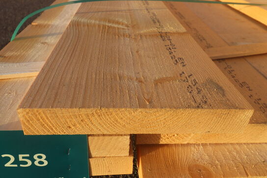 10 stk Gran spærtræ C24