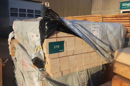 121 stk Gran spærtræ C24