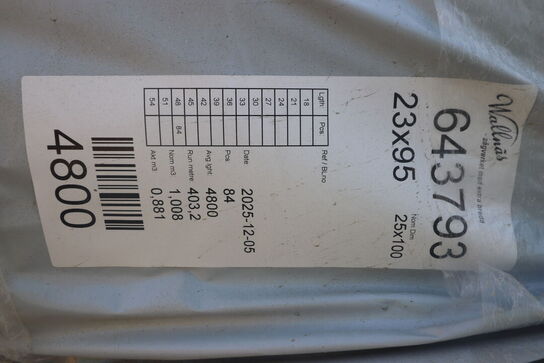 84 stk Gran brædder 